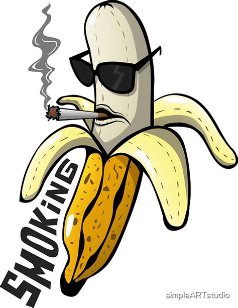 smoking bananas